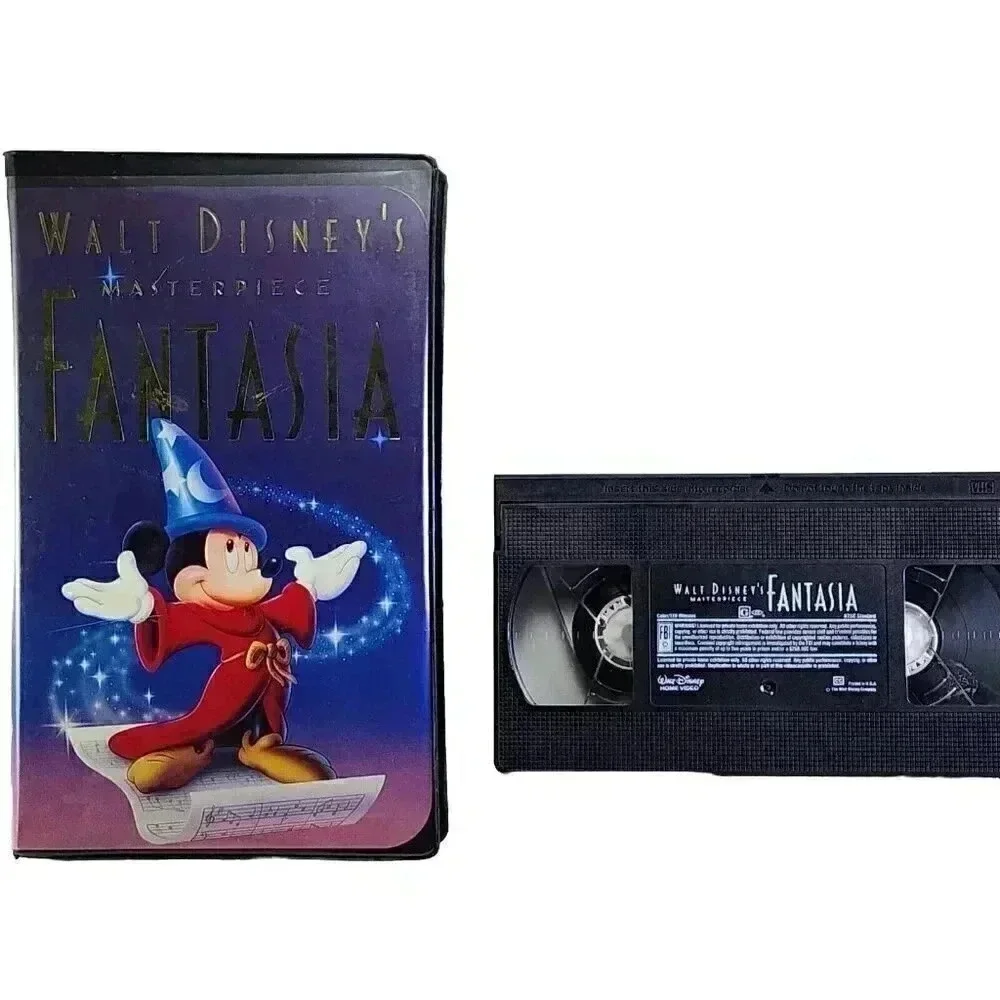 Walt Disney's Masterpiece Fantasia VHS 1991
